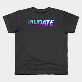 ValiDate logo Kids T-Shirt